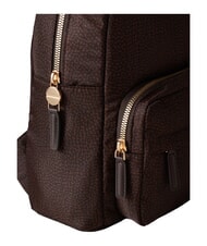 BORBONESE B-CLUB Rucksack mit Vordertasche Schokolade - Damentaschen - 4