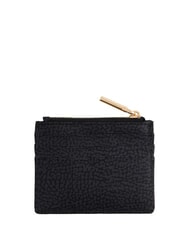 BORBONESE B-CLUB Kartenetui mit M&uuml;nzfach dunkles Schwarz - Brieftaschen Damen - 2