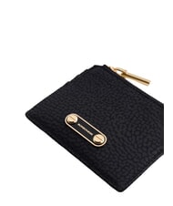 BORBONESE B-CLUB Kartenetui mit M&uuml;nzfach dunkles Schwarz - Brieftaschen Damen - 3