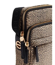 BORBONESE B-CLUB Mini-Tasche, Handyhalter op / natu - Damentaschen - 5