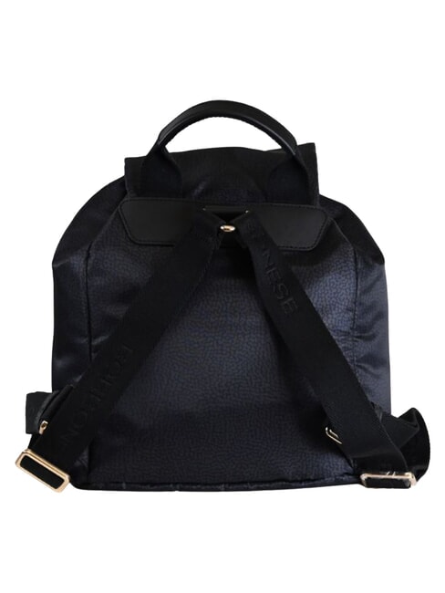 B-CLUB Rucksack mit Vordertasche dunkles Schwarz - Damentaschen