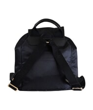 BORBONESE B-CLUB Rucksack mit Vordertasche dunkles Schwarz - Damentaschen - 3