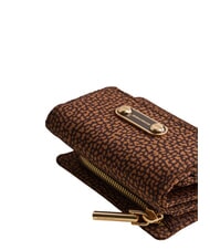 BORBONESE B-CLUB Gro&szlig;e Geldb&ouml;rse Kastanie - Brieftaschen Damen - 4