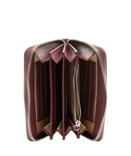 GIANNI CHIARINI GRAIN Mittelgro&szlig;e Lederbrieftasche mit umlaufendem Rei&szlig;verschluss - Brieftaschen Damen