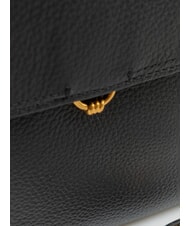 GIANNI CHIARINI VICKY Kleine Schultertasche aus Leder Schwarz - Damentaschen - 3