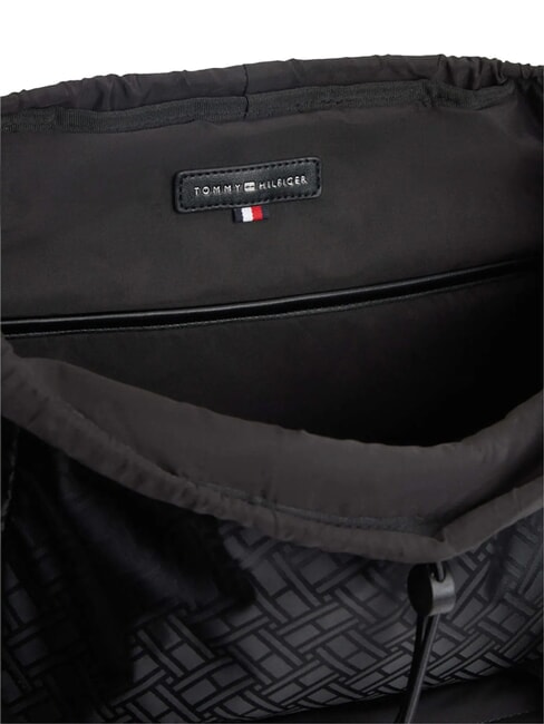 TH NYLON Rucksack Schwarz - Rucks&auml;cke f&uuml;r Schule &amp; Freizeit