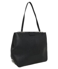 LOVE MOSCHINO JEWEL CROCO Einkaufstasche, Umh&auml;ngetasche Schwarz - Damentaschen - 3