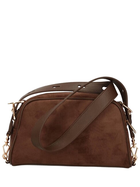 SIGNATURE ZIP Schultertasche, verstellbar braun/braun - Damentaschen