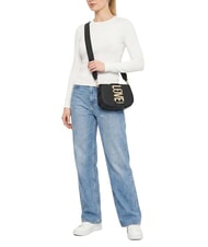 LOVE MOSCHINO LOVEBUG Mini-Schultertasche Schwarz - Damentaschen - 2