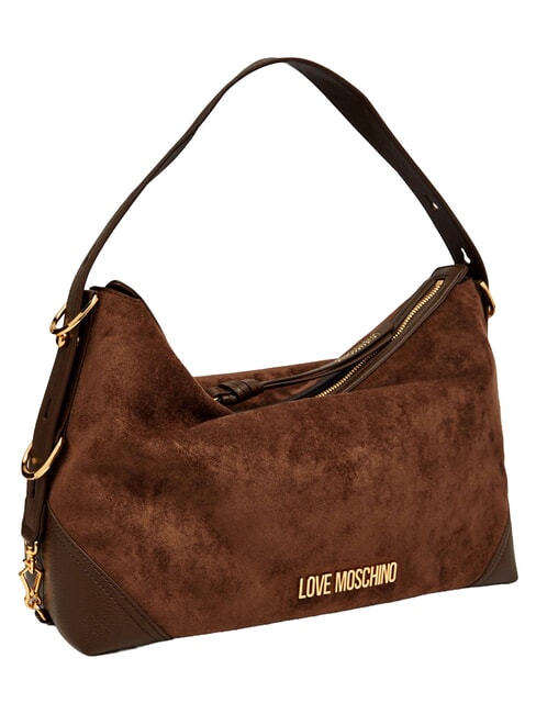 SIGNATURE ZIP Schultertasche, verstellbar braun/braun - Damentaschen