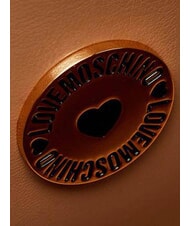 LOVE MOSCHINO SIGNATURE ZIP Schultertasche, verstellbar braun/braun - Damentaschen - 6