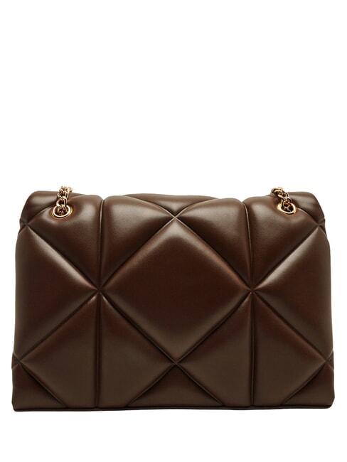 EMBOSSED QUILTED Schultertasche, gesteppt braun - Damentaschen