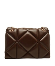 LOVE MOSCHINO EMBOSSED QUILTED Schultertasche, gesteppt braun - Damentaschen - 4