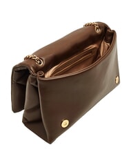 LOVE MOSCHINO EMBOSSED QUILTED Schultertasche, gesteppt braun - Damentaschen - 5
