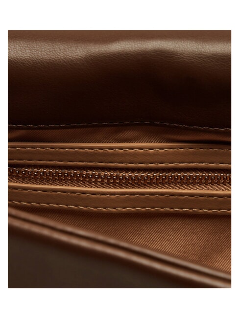 EMBOSSED QUILTED Schultertasche, gesteppt braun - Damentaschen