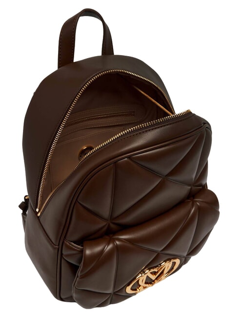 EMBOSSED QUILTED Gesteppter Rucksack braun - Damentaschen
