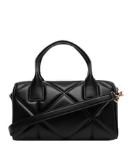 LOVE MOSCHINO EMBOSSED QUILTED Handtasche mit Schulterriemen Schwarz - Damentaschen - 5