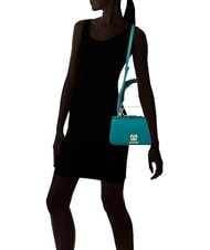LOVE MOSCHINO SMART DAILY Schultertasche mit Schultergurt Gr&uuml;n - Damentaschen - 6