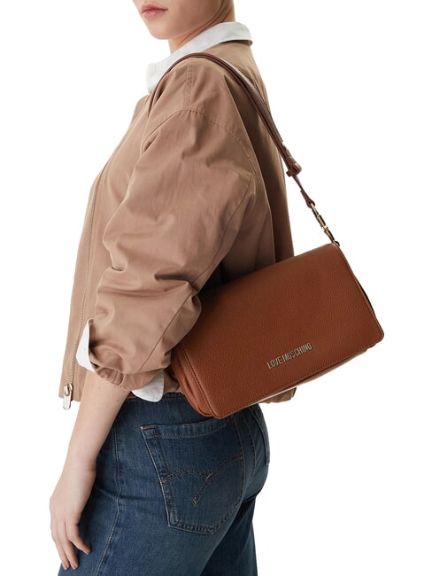 JEWEL Schultertasche, verstellbar braun - Damentaschen
