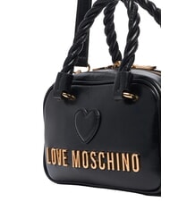 LOVE MOSCHINO TWIRL Mini-Handtasche mit Schulterriemen Schwarz - Damentaschen - 5