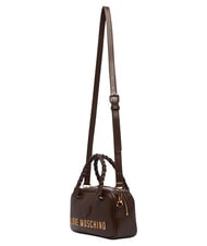 LOVE MOSCHINO TWIRL Mini-Handtasche mit Schulterriemen braun/braun - Damentaschen - 4