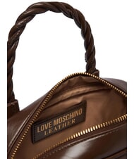 LOVE MOSCHINO TWIRL Mini-Handtasche mit Schulterriemen braun/braun - Damentaschen - 6