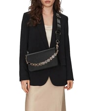 LOVE MOSCHINO CITY CORE Schultertasche, doppelt tragbar Schwarz - Damentaschen - 9