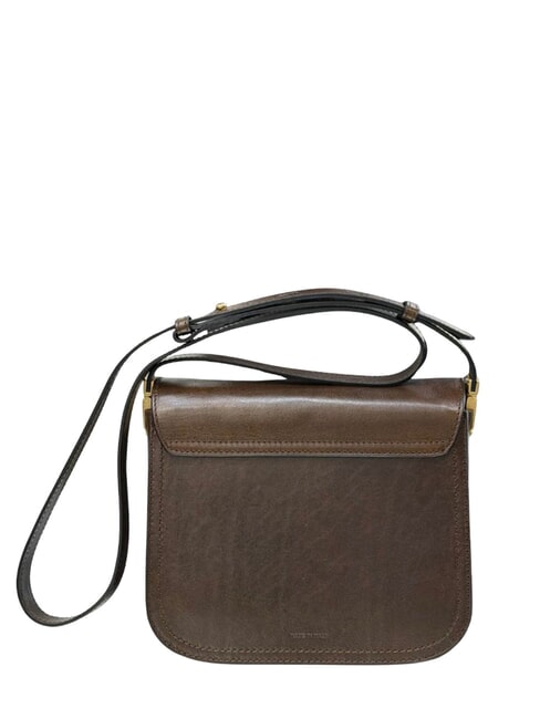 MIA Mini-Schultertasche Mokka mit Gold - Damentaschen