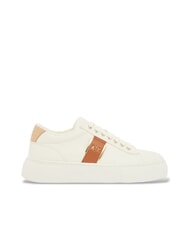ARMANI EXCHANGE KURT Turnschuhe Cremewei&szlig; + glasierter Ingwer - Schuhe Unisex - 2