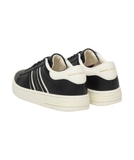ARMANI EXCHANGE LONDON Turnschuhe schwarz + cremewei&szlig; - Damenschuhe - 3