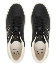 ARMANI EXCHANGE LONDON Turnschuhe schwarz + cremewei&szlig; - Damenschuhe - 4