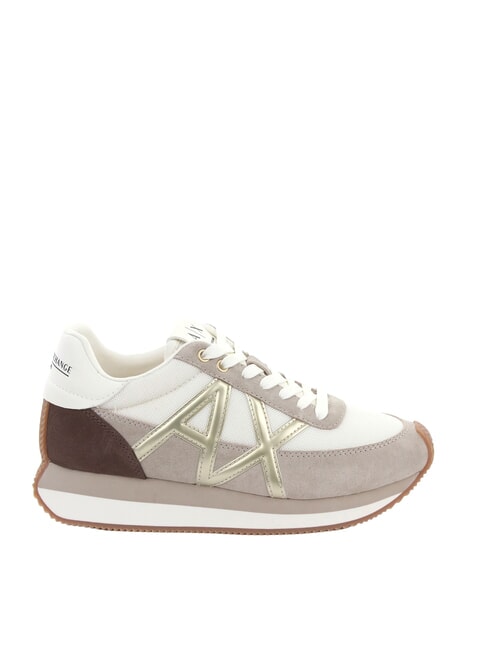 ROYALE SUEDE AIR MESH Turnschuhe Sand + Cremewei&szlig; - Damenschuhe