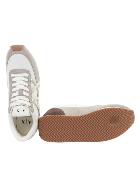 ROYALE SUEDE AIR MESH Turnschuhe Sand + Cremewei&szlig; - Damenschuhe