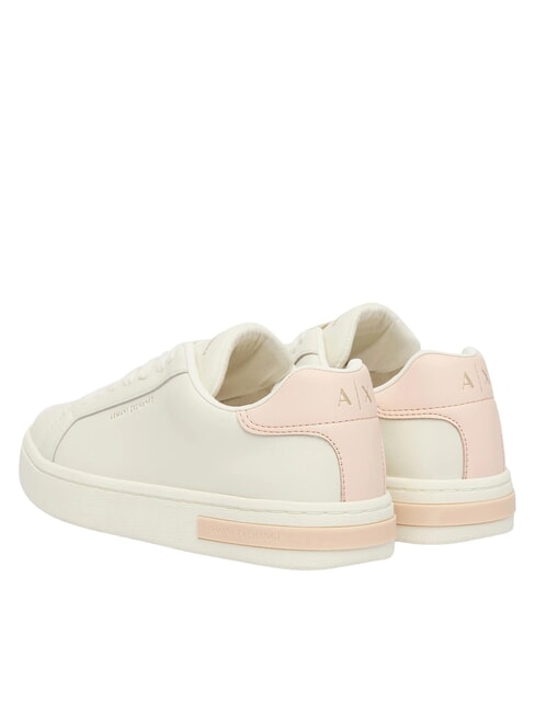 A|X Ledersneaker Cremewei&szlig; + Salzrose - Damenschuhe