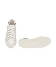 ARMANI EXCHANGE A|X Ledersneaker Cremewei&szlig; + Schwarz - Damenschuhe - 5