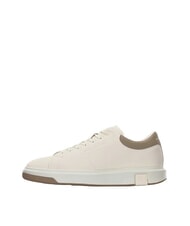 ARMANI EXCHANGE Sneaker in Haut Ledersneaker Cremewei&szlig; + winterliches Funkeln - Herrenschuhe - 2