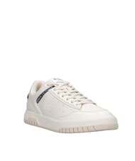ARMANI EXCHANGE DUCK Turnschuhe Cremewei&szlig; + Schwarz - Herrenschuhe - 2