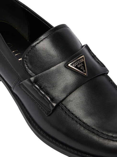 BELISO Ledermokassins SCHWARZ - Damenschuhe