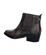GUESS WYNIE Stiefeletten aus Leder, 4,5 cm Absatz SCHWARZ - Damenschuhe - 3