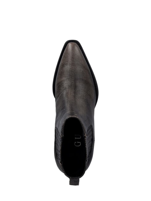 WYNIE Stiefeletten aus Leder, 4,5 cm Absatz SCHWARZ - Damenschuhe