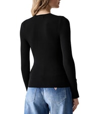 GUESS ELLIE Rundhalspullover jetbla - Damenpullover - 2