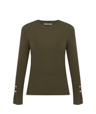 GUESS ELLIE Rundhalspullover Olivenmorgen - Damenpullover - 3