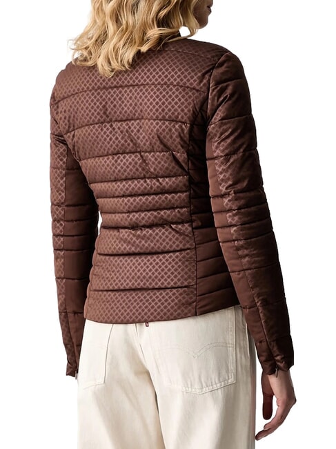 NEW VONA Daunendecke brauner Sand - Daunenjacken f&uuml;r Damen