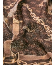 GUESS PRINTED Schal mit Kettenmuster MULTI - Schals - 3