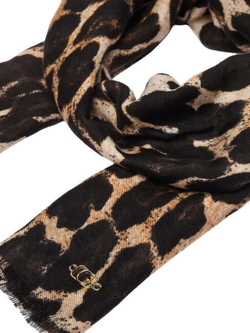 PRINTED Schal mit Fransen Leopard - Schals