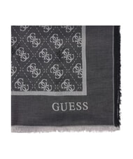 GUESS JACQUARD Monogramm-Schal SCHWARZ - Schals - 3