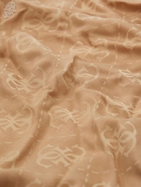 JACQUARD Monogramm-Schal BEIGE - Schals