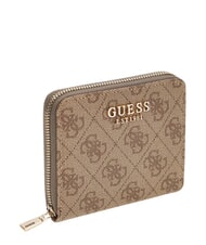 GUESS COLEEN Kompakte Geldb&ouml;rse mit Rei&szlig;verschluss MILCH-LOGO - Brieftaschen Damen - 3