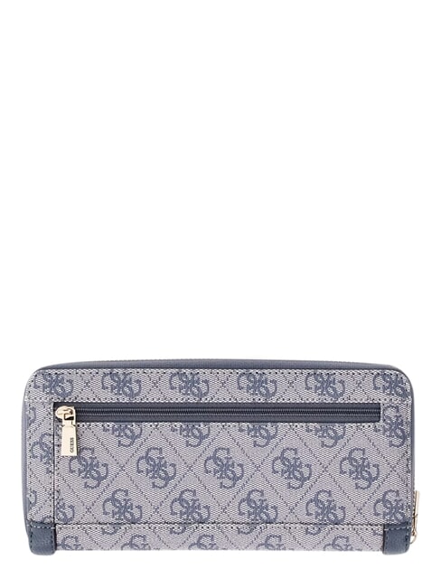 LINDSEY Gro&szlig;e Geldb&ouml;rse mit Rei&szlig;verschluss Schiefer-Logo - Brieftaschen Damen