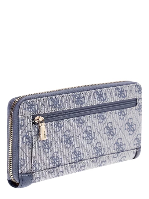 LINDSEY Gro&szlig;e Geldb&ouml;rse mit Rei&szlig;verschluss Schiefer-Logo - Brieftaschen Damen